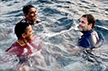 Rahul Gandhi ventures into sea with Kerala fishermen, swims with them